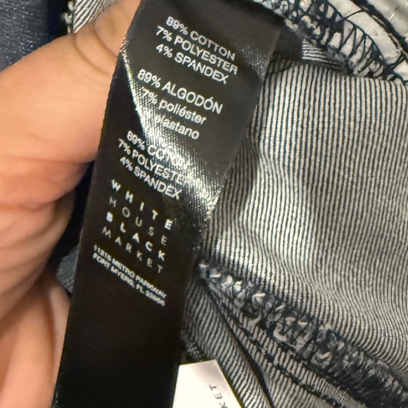 WHITE HOUSE BLACK MARKET Women’s The Skinny Jeans Size 2 NEW - Picture 6 of 6